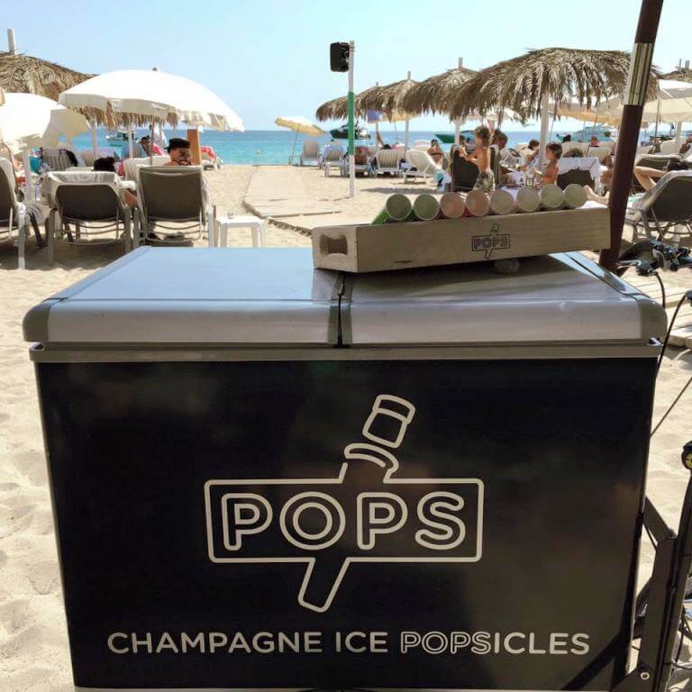 Popsicle stand at the beach